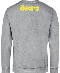 Herre Doors, The Langaermede T-Shirts | Riders On The Storm | Sweatshirt | Gra | The Doors